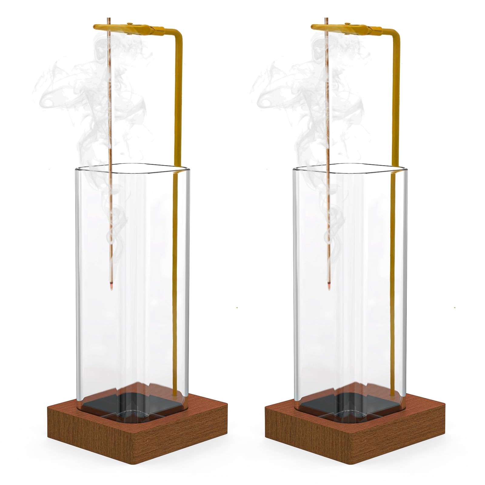 3 in 1 Incense Holder, Incense Burner, Insence-Stick Holder Mess-Free Incense Burner Holder, Ideal for Meditation, Yoga, Relaxation, and Home Decor - Anti-Ash Flying
